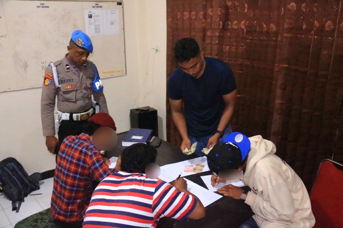 Polda Maluku amankan tiga pelaku pungli saat penertiban parkir liar