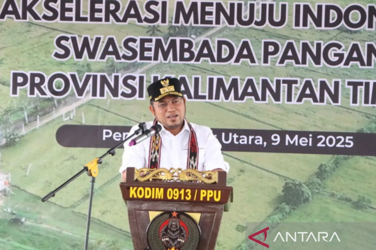 Kaltim kawal  pencapaian swasembada pangan  dengan modernisasi pertanian