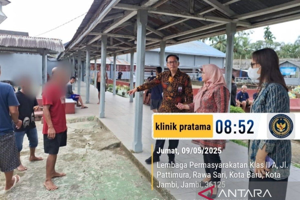Klinik di  Lapas Kelas IIA Jambi giatkan program layanan kesehatan CLBK