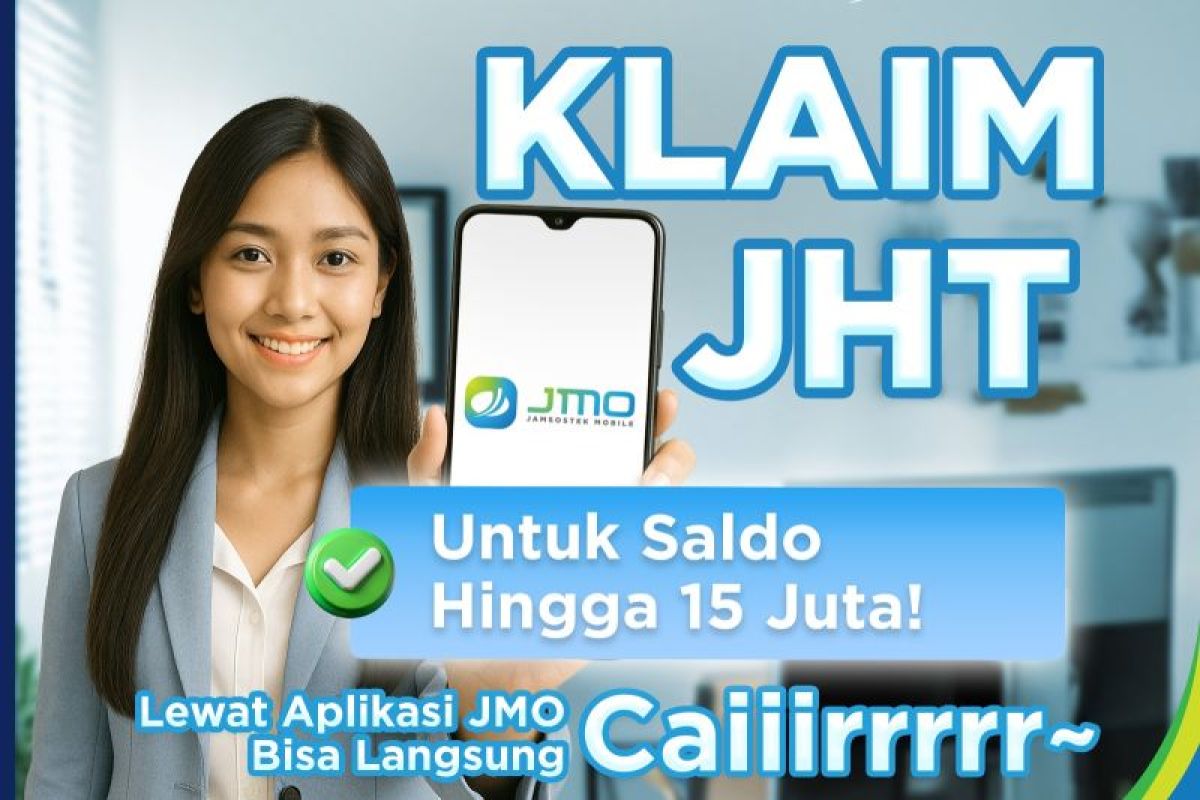 Gak perlu antre, klaim JHT Rp15 juta kini bisa di JMO