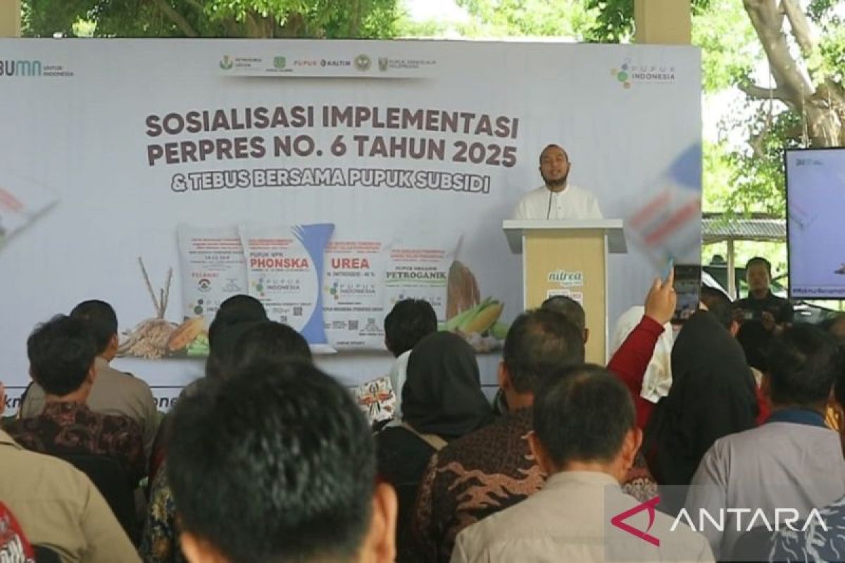 Pupuk Indonesia sosialisasi soal Perpres Tata Kelola Pupuk di Madiun
