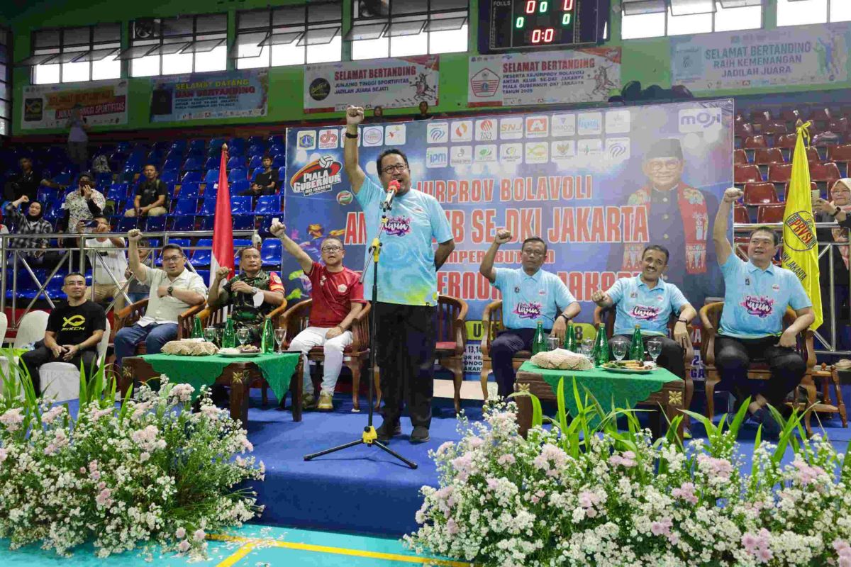 Rano Karno optimis lewat voli Piala Gubernur bisa temukan bibit unggul