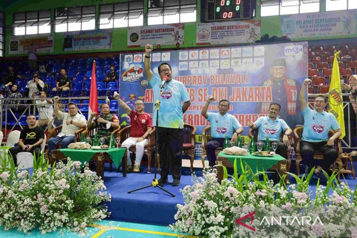 Rano Karno optimis lewat voli Piala Gubernur bisa temukan bibit unggul