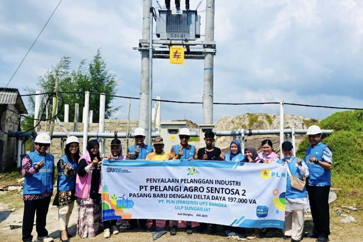 Dukung produktivitas sektor perikanan, PLN UP3 Bangka salurkan listrik andal untuk pelaku industri