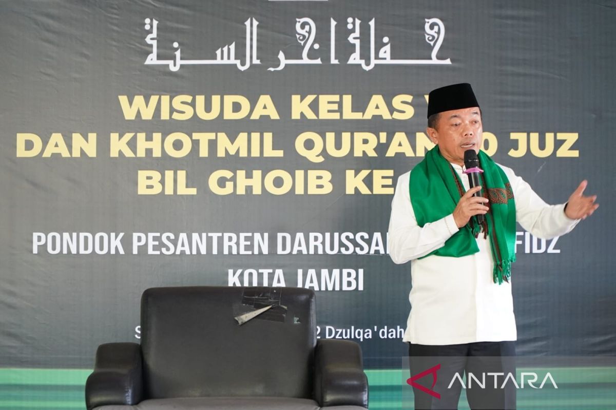 Gubernur Jambi: Ponpes membantu pemerintah dalam pendidikan keagamaan