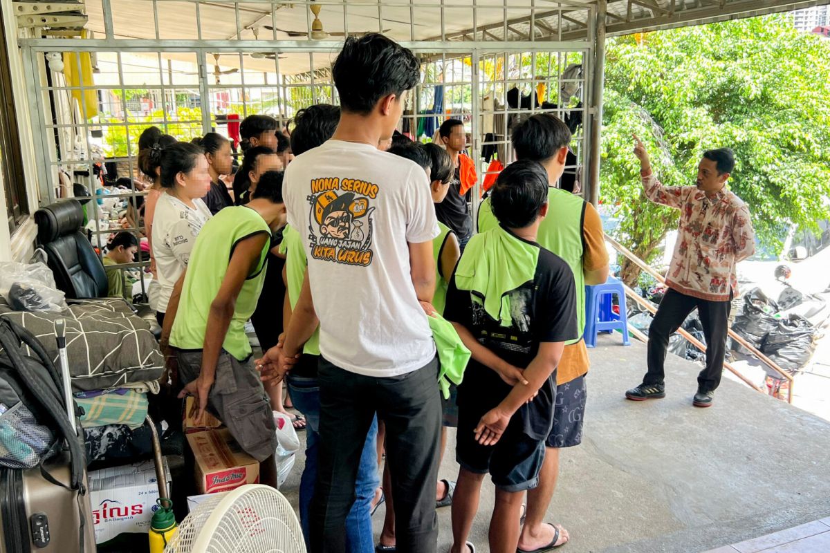 KBRI Phnom Penh tinjau proses repatriasi WNI bermasalah di Kamboja