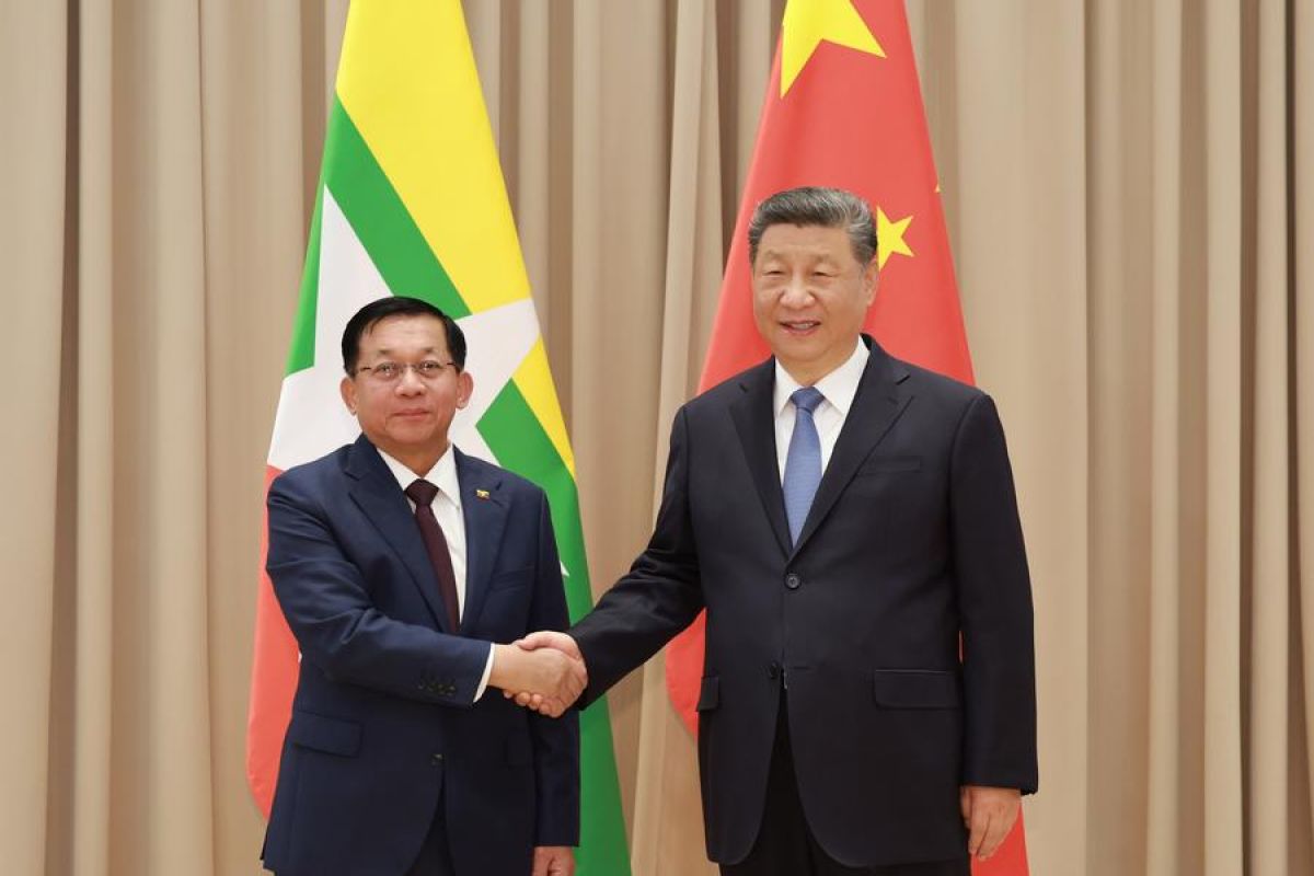 Xi dorong China dan Myanmar majukan proyek utama koridor ekonomi