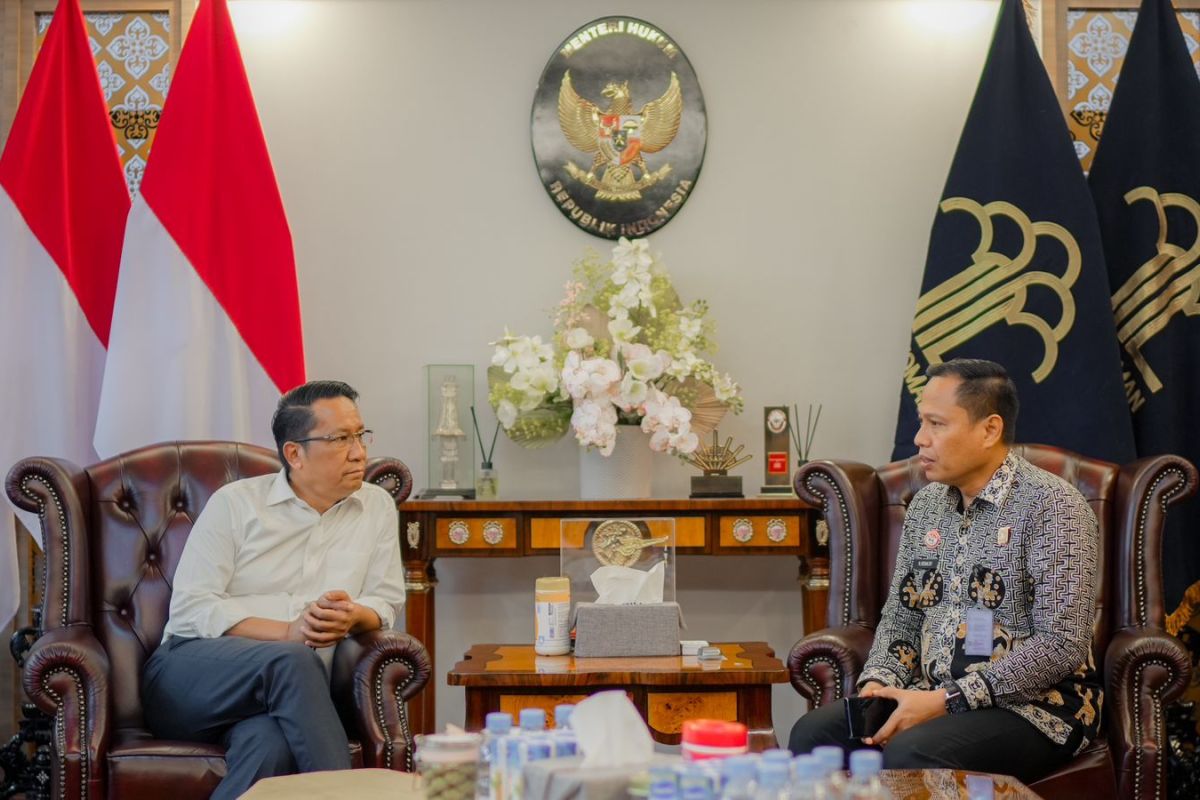 Kakanwil Kemenkum-Menkum RI bahas peningkatan layanan hukum di Sulteng