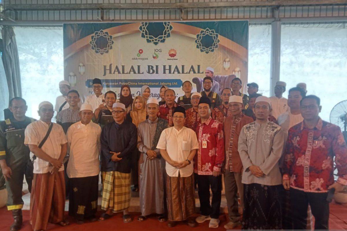 SKK Migas PetroChina gelar halal bihalal bersama karyawan, subkontraktor dan masyarakat sekitar