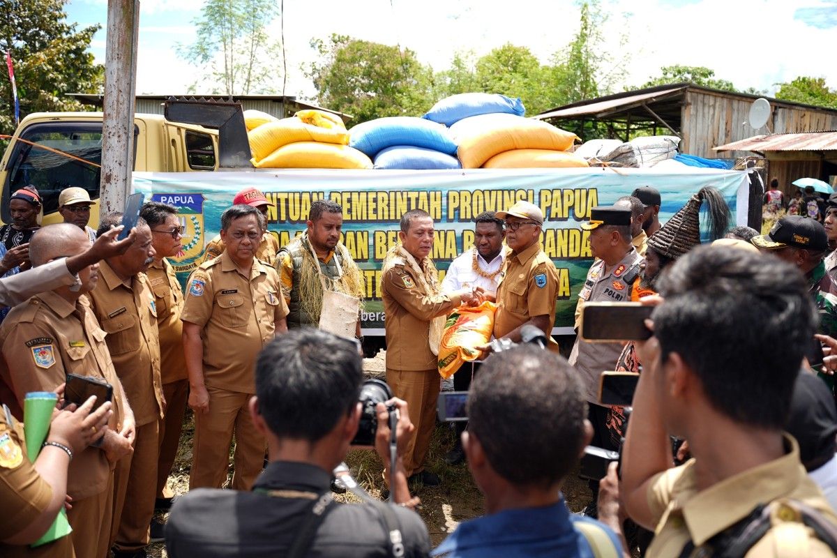 Pj gubernur: Tak ada korban jiwa pada banjir di Mamberamo Raya