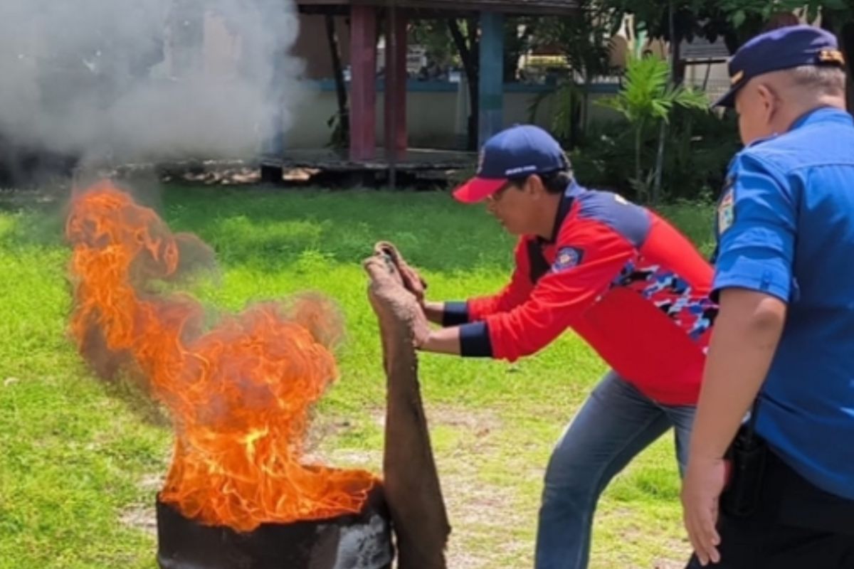 Gulkarmat gandeng relawan cegah kebakaran di Kepulauan Seribu