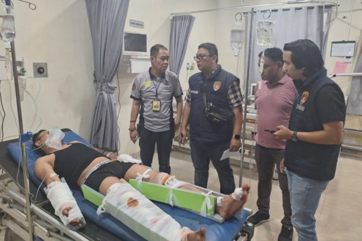 Seorang pengantin pria di Palembang diserang dan dibacok jelang akad nikah