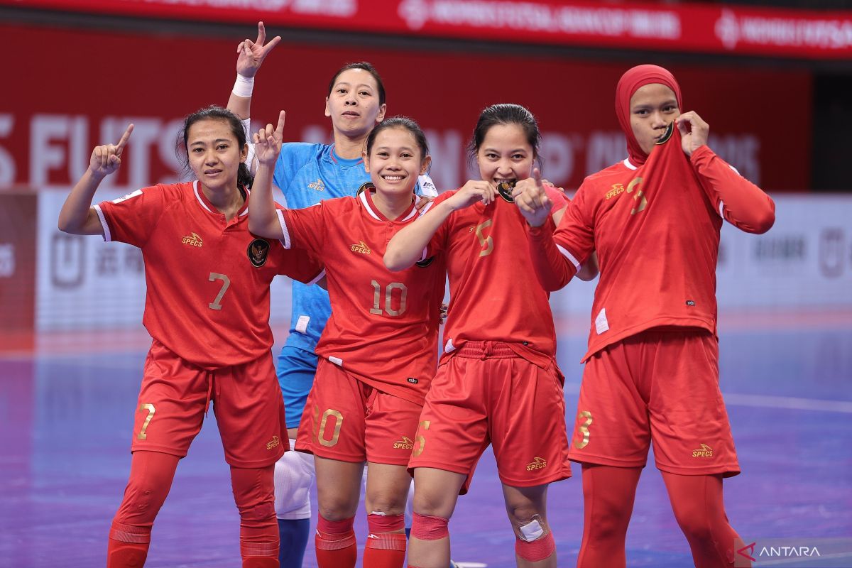 Pelatih futsal putri bangga dengan kerja keras seluruh pemainnya