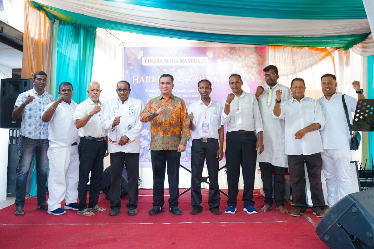 Pemkot Medan jadikan perayaan Waisak inspirasi ciptakan kota tertib