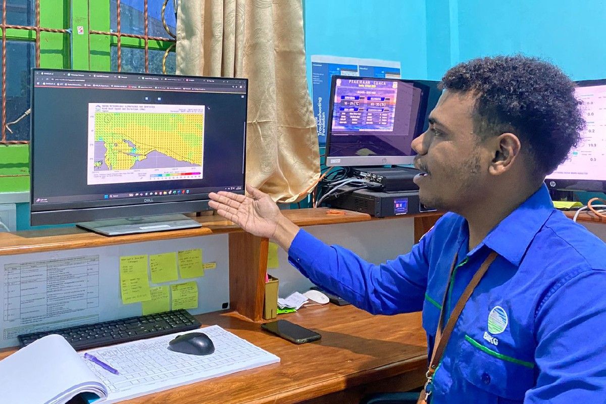 Hujan ringan berpotensi turun di sejumlah kota, Serang hujan sedang