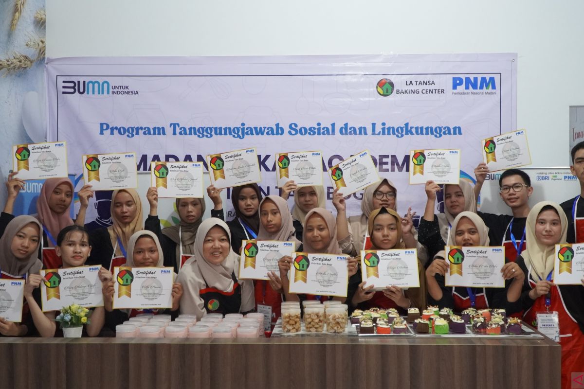 Program TJSL "Madani Vokasi Academy" Gelar Pelatihan Tata Boga di Pekanbaru