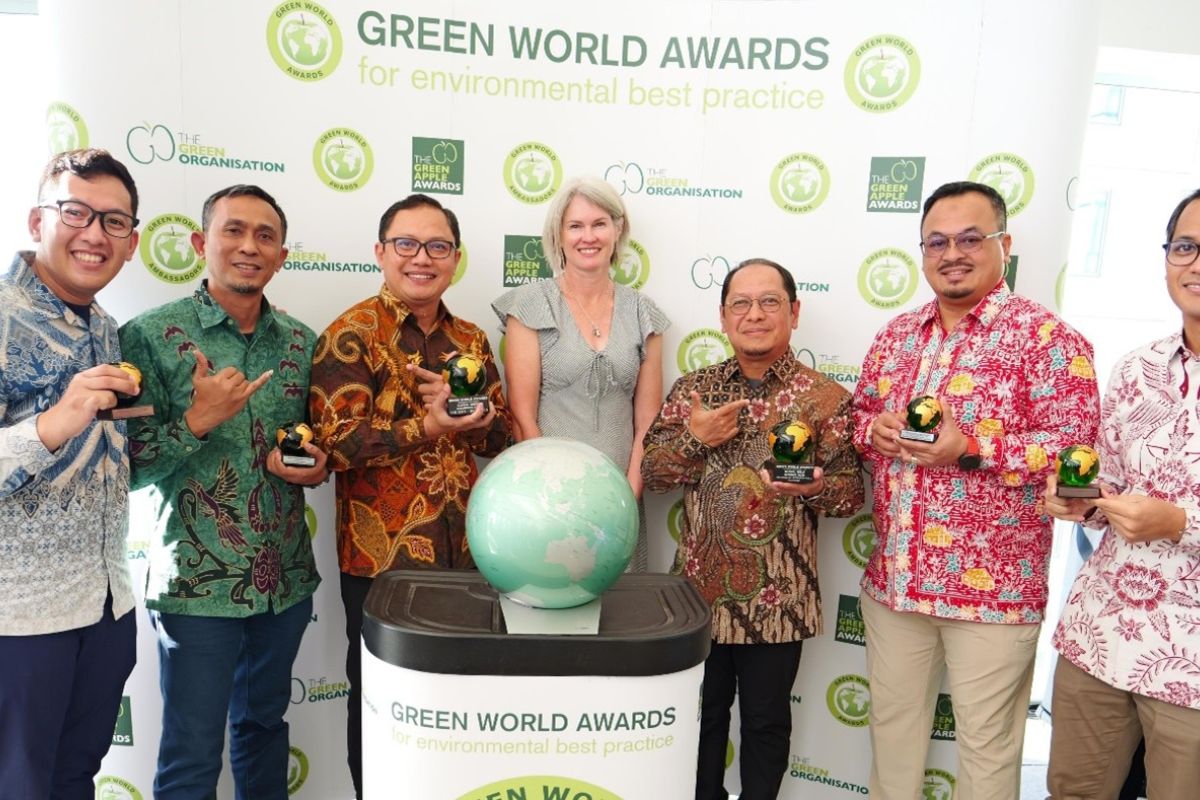 Pertamina Regional Jawa meraih lima Green World Awards