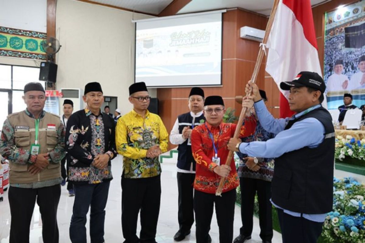 423 calon haji Kloter 5 Kalteng berangkat ke Madinah