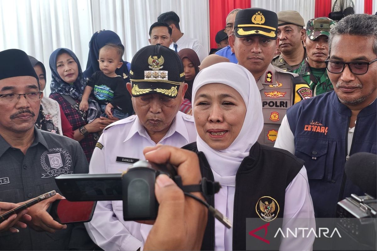 Khofifah: Ratusan rumah subsidi bagi buruh-wartawan dibangun di Gresik