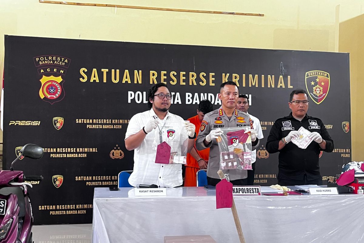 Polresta tangkap pembobol rumah curi emas ratusan juta