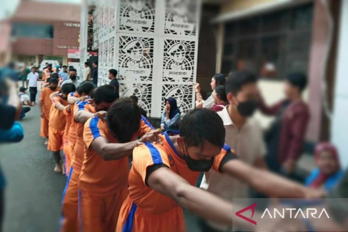 Polres Karawang tangkap 65 orang diduga preman