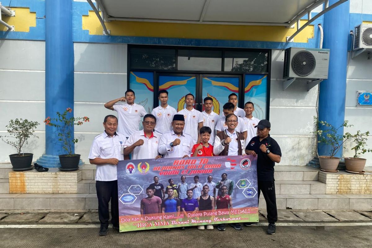 Atlet bela diri campuran Tangerang ditargetkan raih medali di kejurnas
