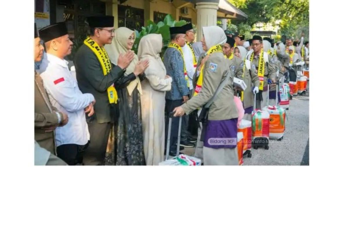 Pemberangkatan jamaah calon haji asal Mataram tuntas