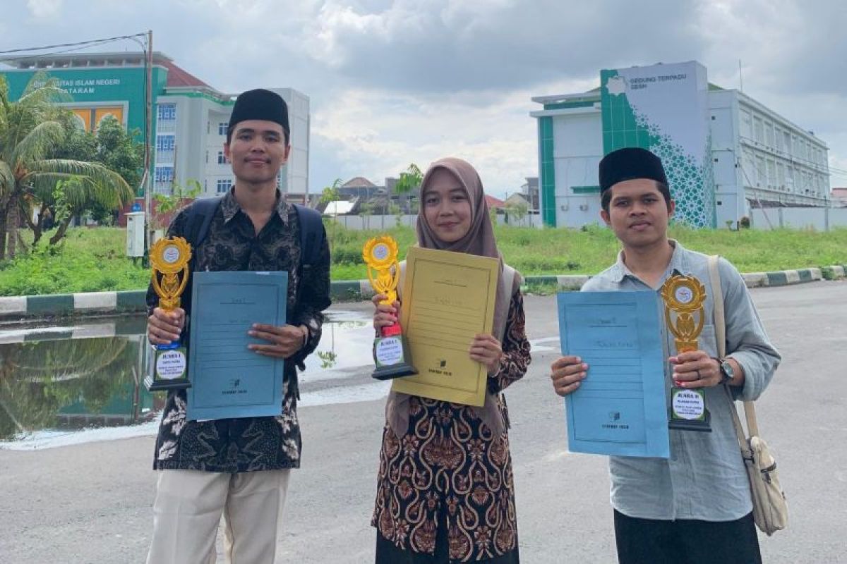 Mahasiswa mahasiswi IAIH Pancor raih juara di MTQM UIN Mataram 2025