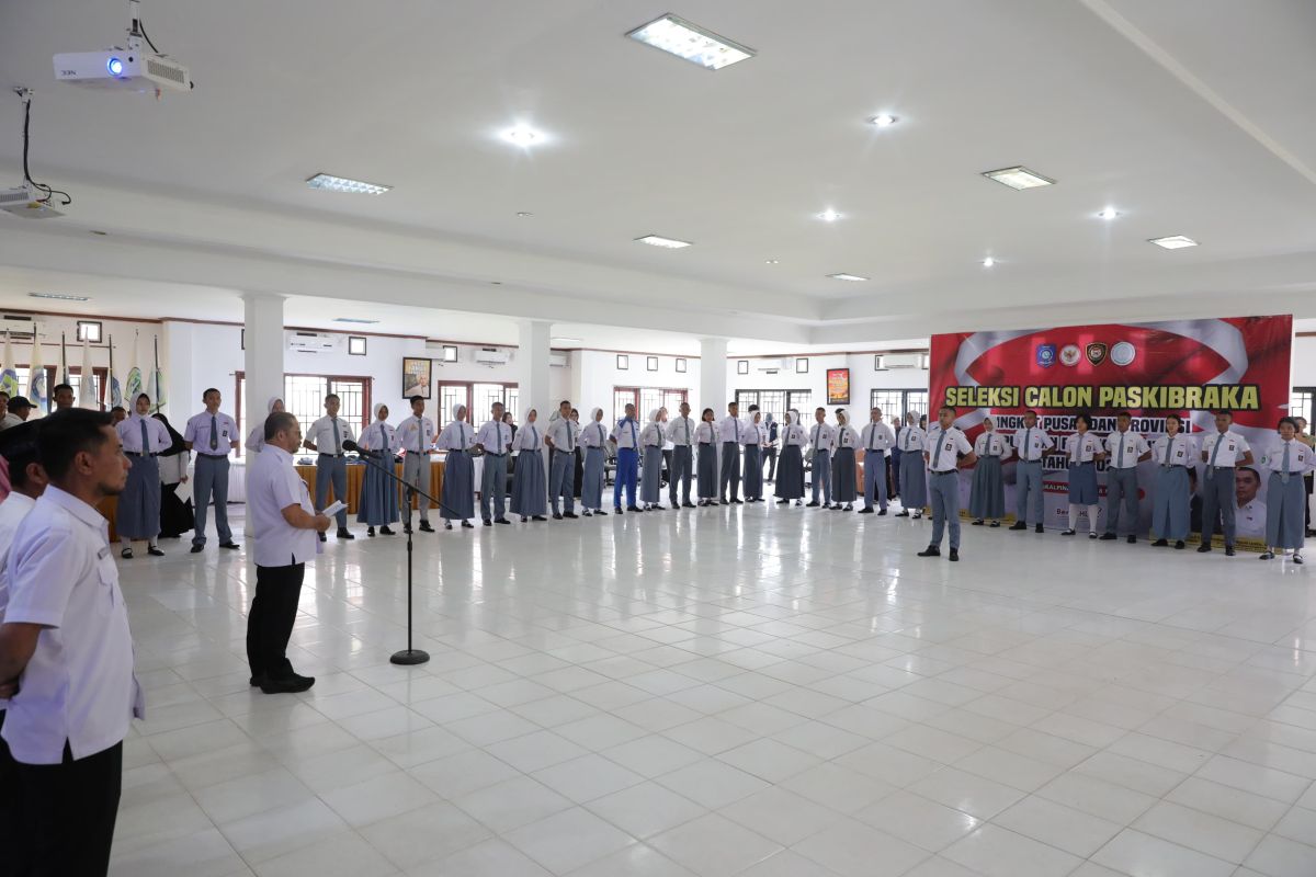 Babel seleksi 56 siswa calon Paskibraka 2025