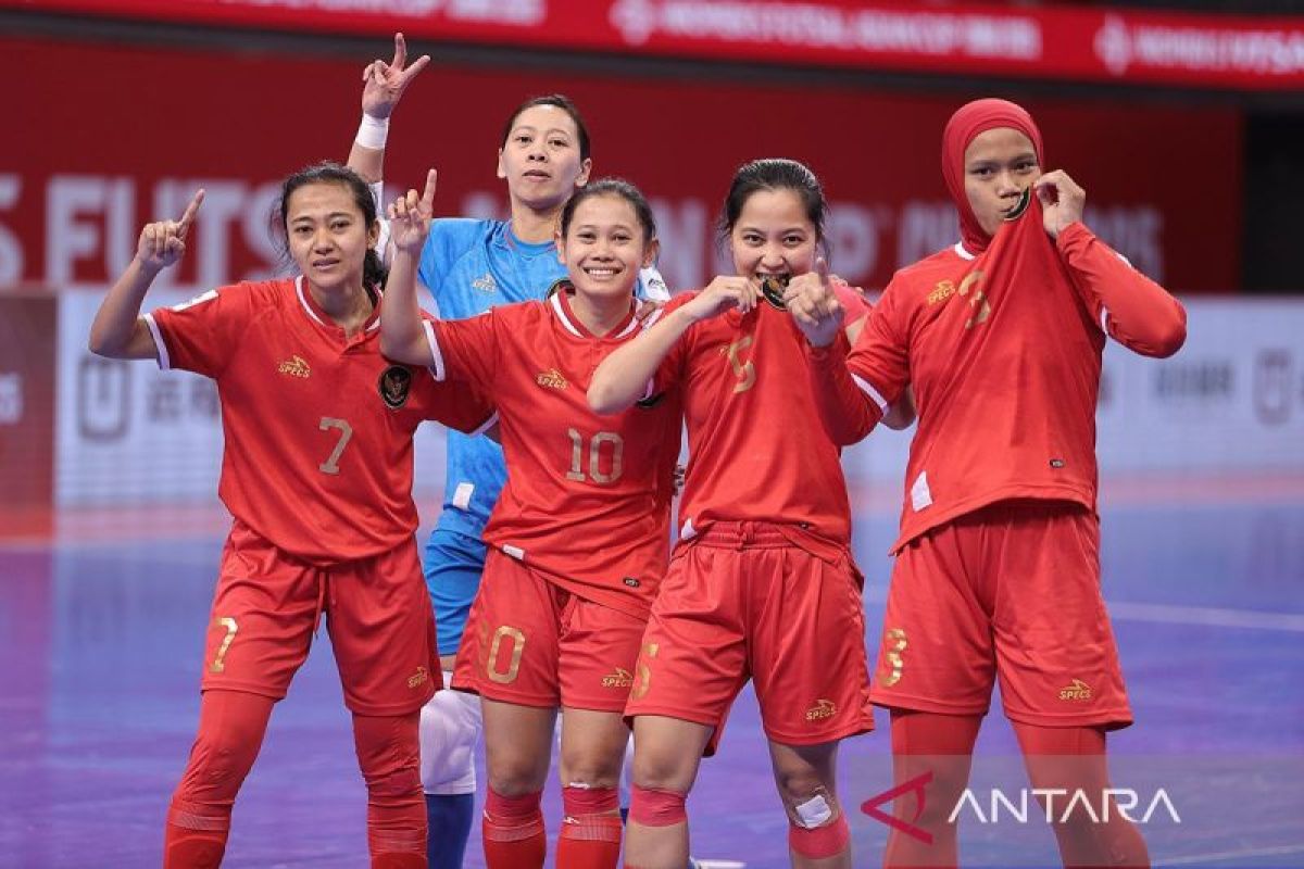 Indonesia terhenti di perempat final AFC Women's Futsal 2025
