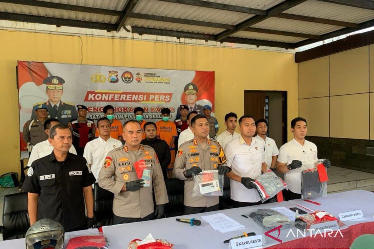 Polisi ungkap kasus jambret yang akibatkan korban meninggal di Sidoarjo