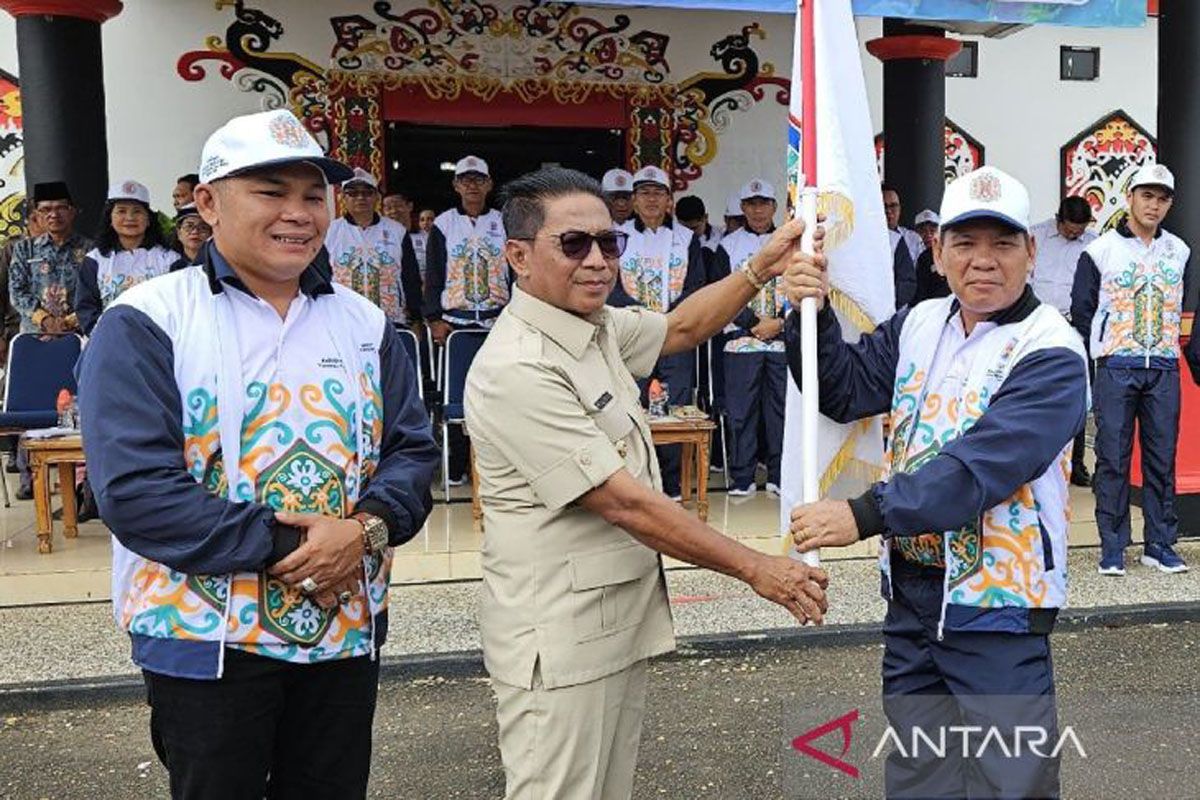 Meriahkan HUT ke-52, KNPI Mura gelar senam bersama ratusan peserta