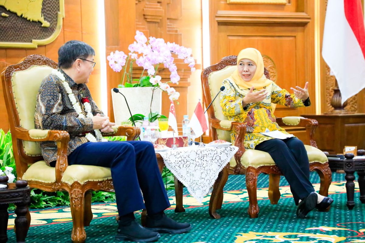 Pemprov Jatim dan Singapura perkuat kerja sama sejumlah sektor