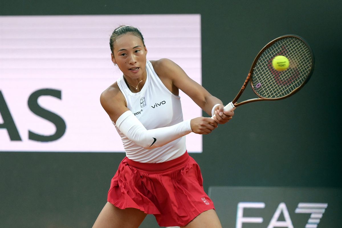 Zheng akhiri rentetan kemenangan Sabalenka untuk capai semifinal Roma