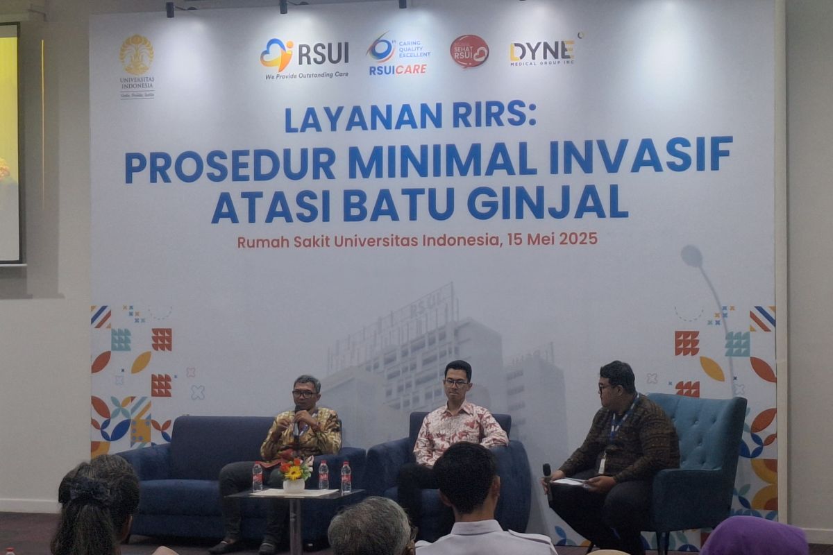 RSUI paparkan penanganan batu ginjal tanpa bedah terbuka