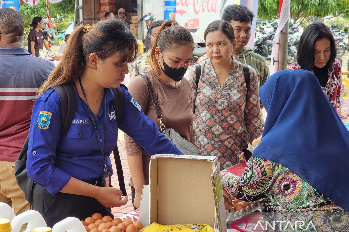 Pemprov Papua Barat antisipasi lonjakan harga dengan gerakan pangan murah