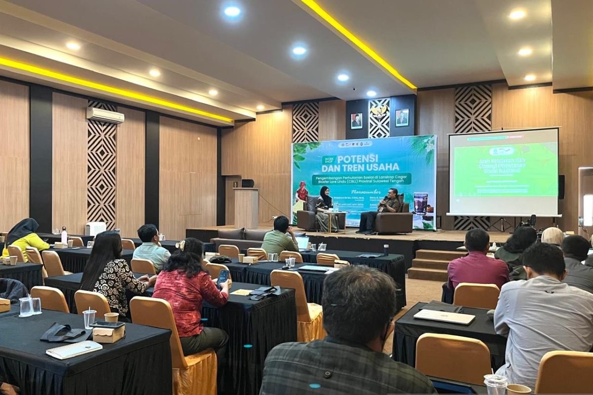Balai Perhutanan perkuat rantai pasar produk perhutanan di Lore Lindu