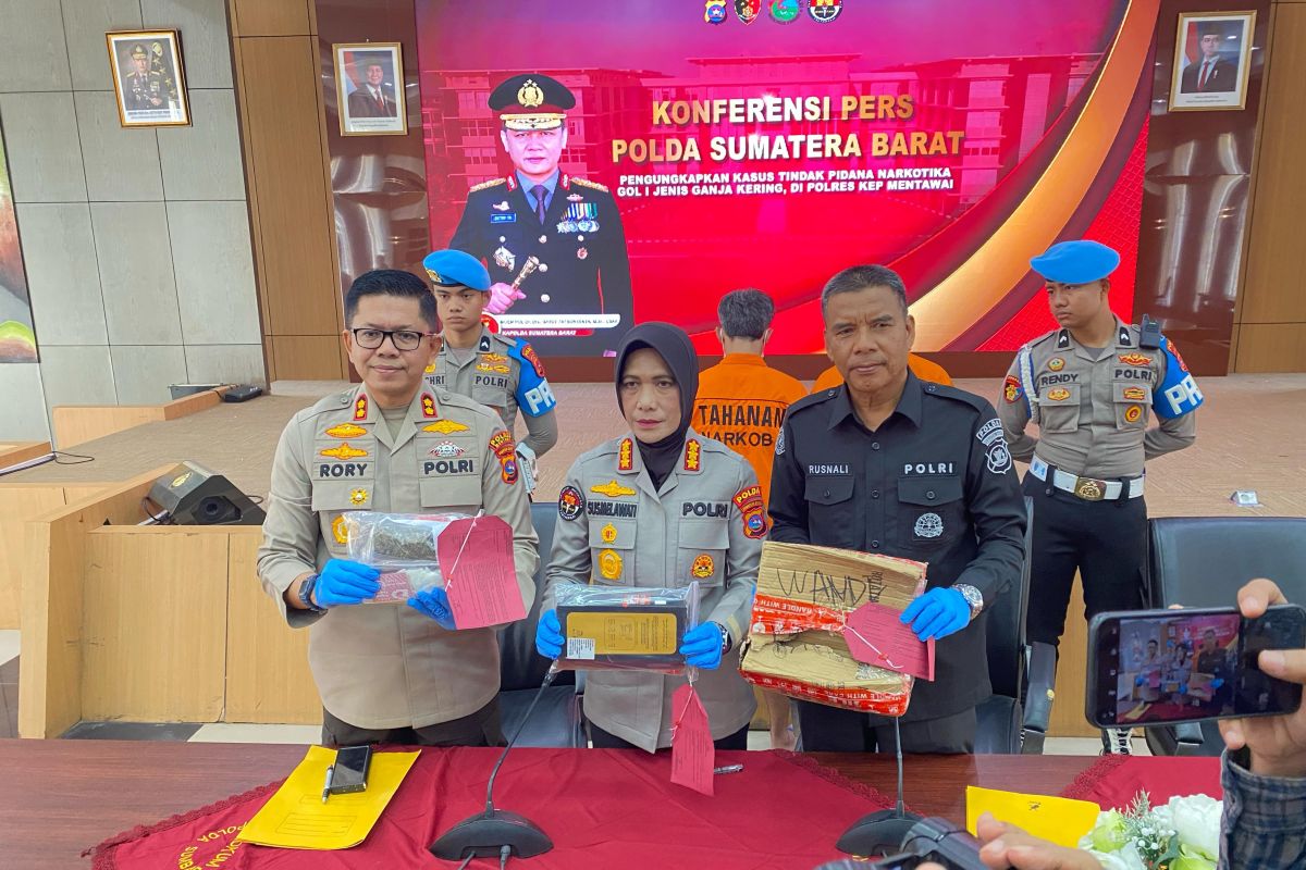Polres Mentawai tahan WNA Brazil karena kasus narkotika