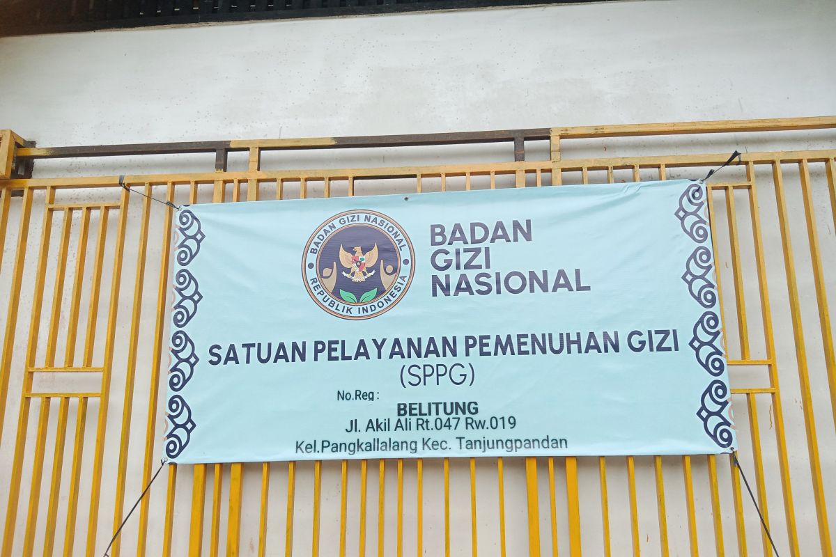 Dapur MBG Belitung direnovasi tingkatkan kualitas dan standar