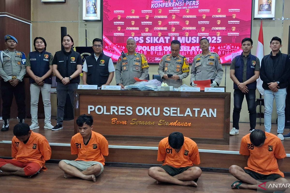 Polisi ungkap lima kasus pencurian selama Operasi Sikat Musi di OKU
