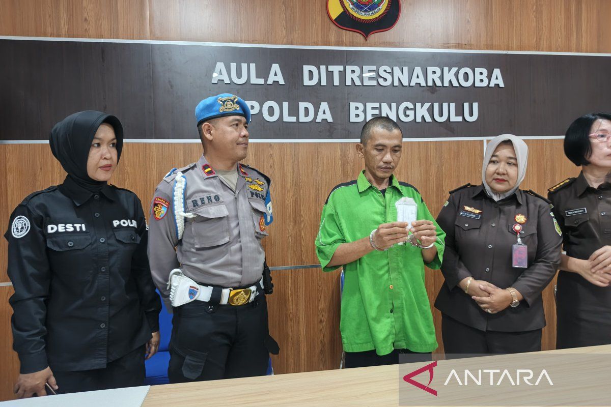 Polda Bengkulu musnahkan 1,3 kilogram sabu dari dua residivis