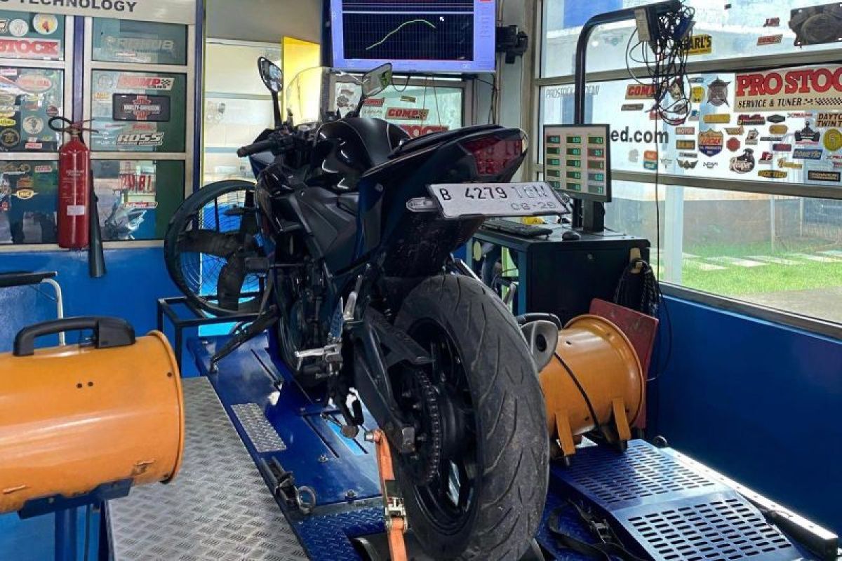 Motul 300 V baru hasilkan tenaga yang lebih maksimal saat uji dyno