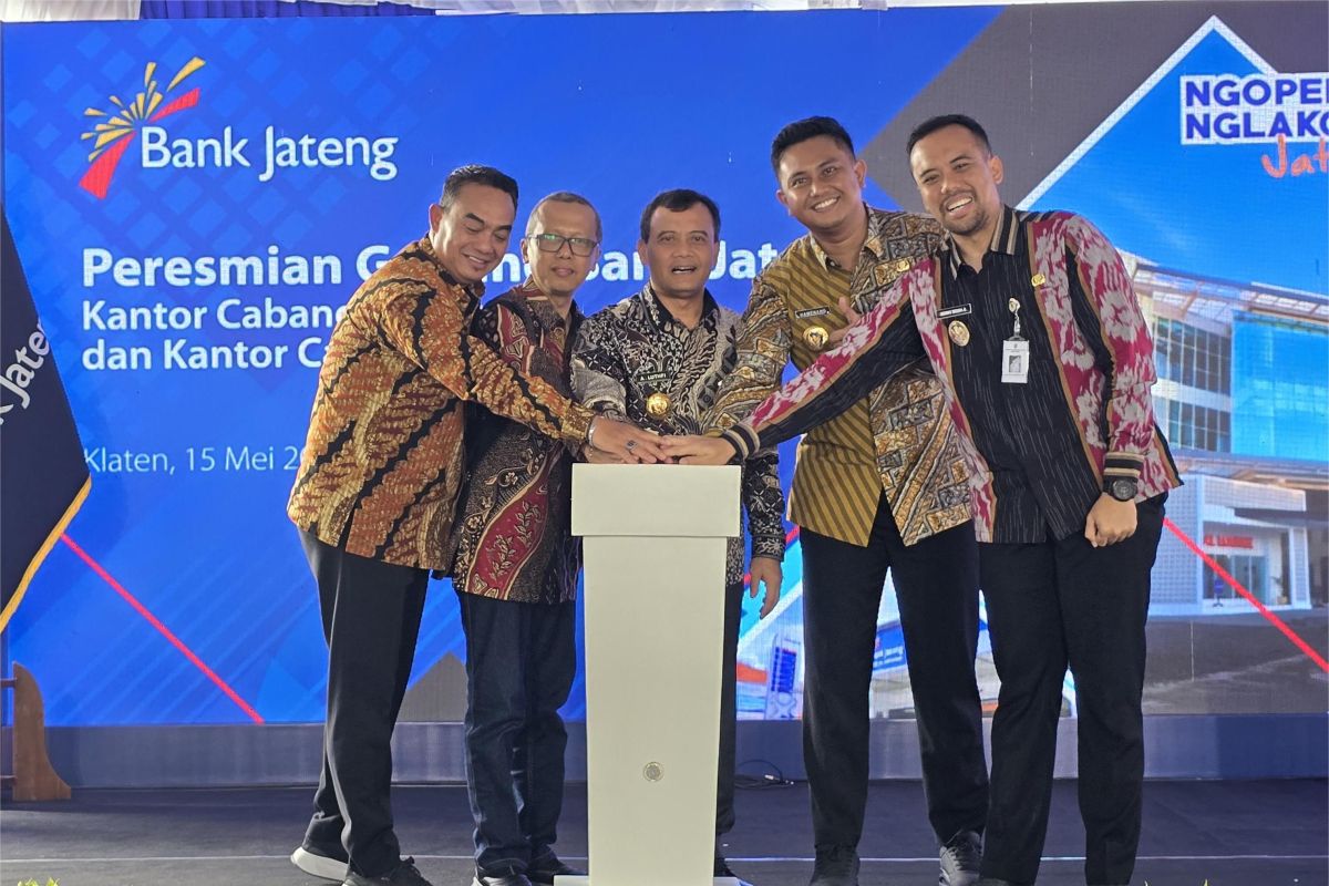 Gubernur resmikan Gedung Bank Jateng Cabang Klaten dan KCP Jatinom