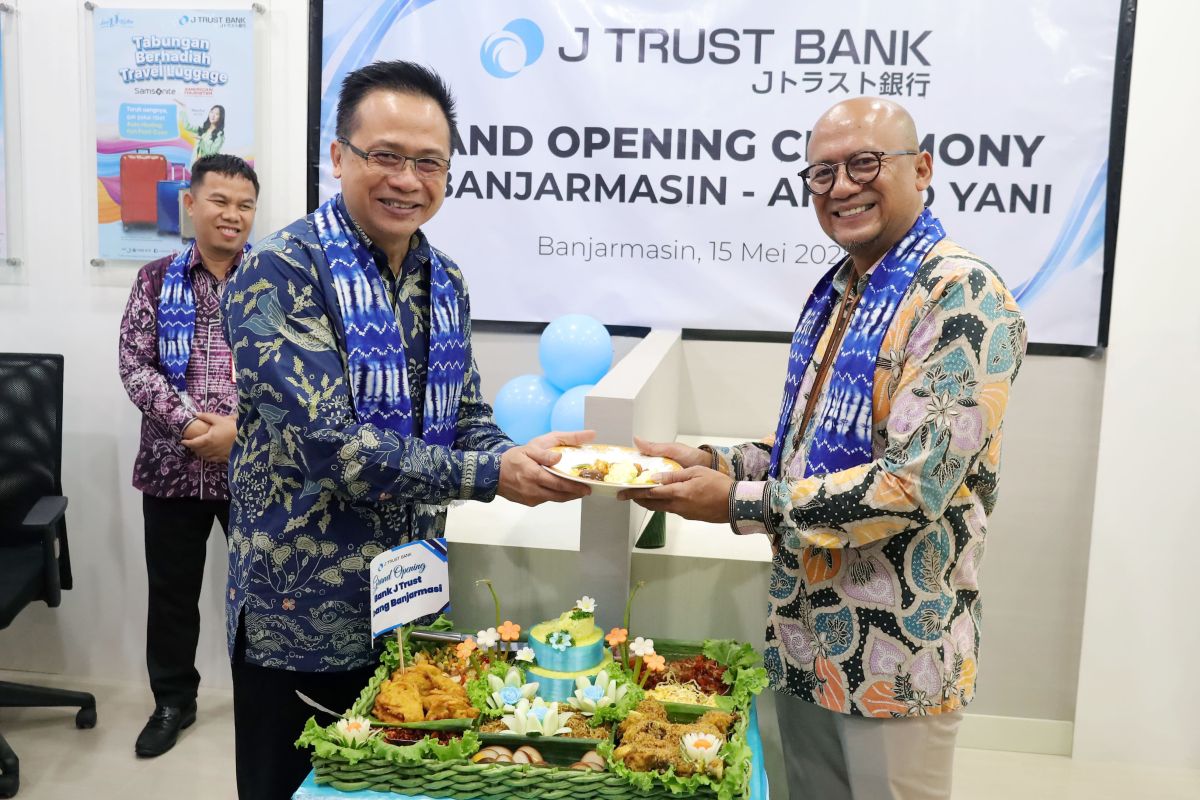 J Trust Bank resmi buka kantor cabang ke-48 di Banjarmasin