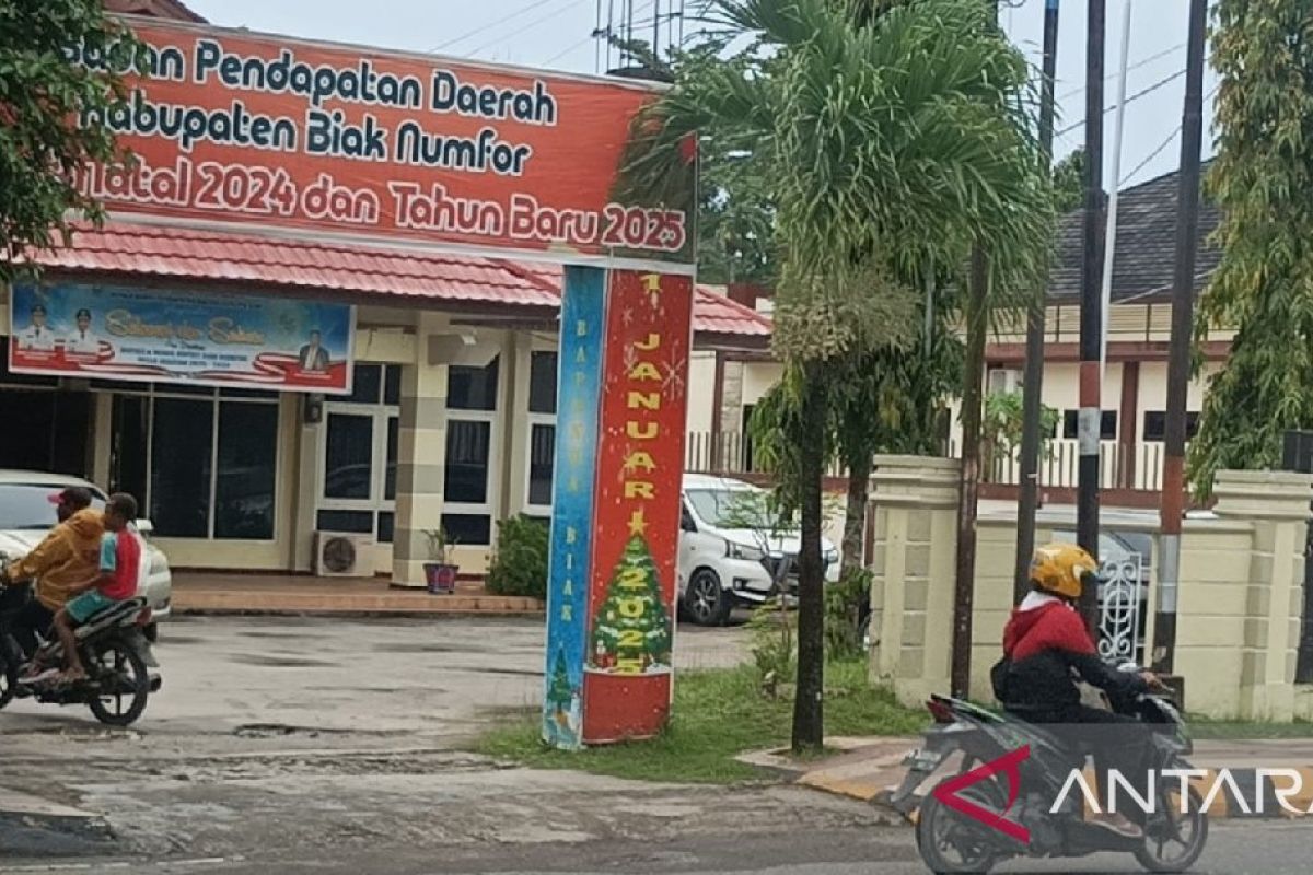 Pemkab: Realisasi penerimaan pajak daerah Biak Rp1,2 miliar