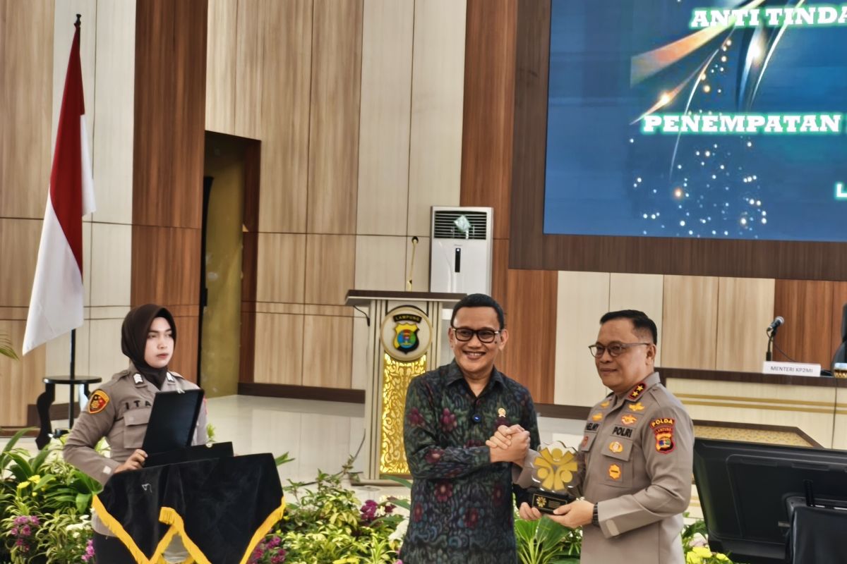 Menteri P2MI bersama Polda Lampung lakukan deklarasi anti TPPO