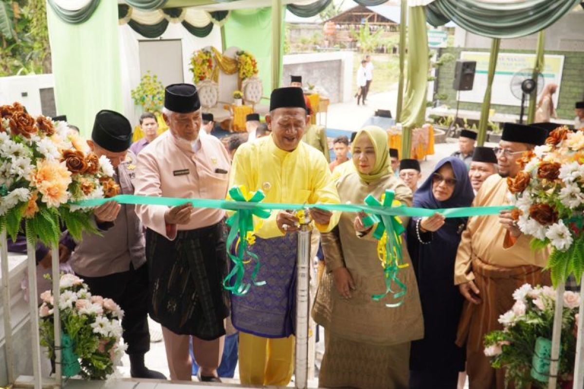 Bupati Langkat Syah Afandin resmikan Masjid Halimah Abdul Hamid
