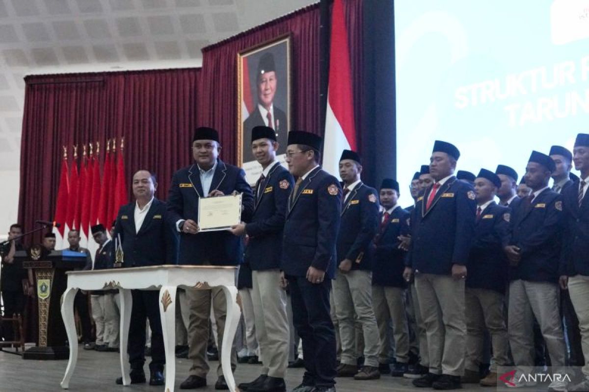 Resmi dilantik, Ketua Heri Gunawan sampaikan Asta Cita Karang Taruna Bogor
