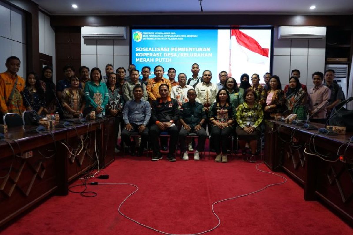 DPKUKMP Palangka Raya segera bentuk Koperasi Merah Putih