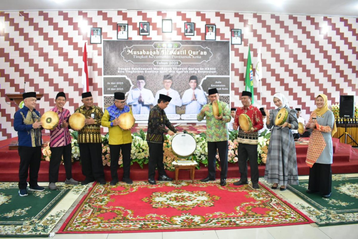 Wawako Pontianak resmikan MTQ Ke-33 Kecamatan Pontianak Kota